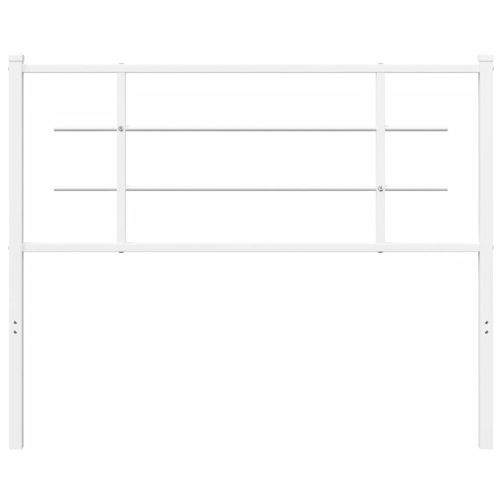 Metal Replace Headboard White 107 cm
