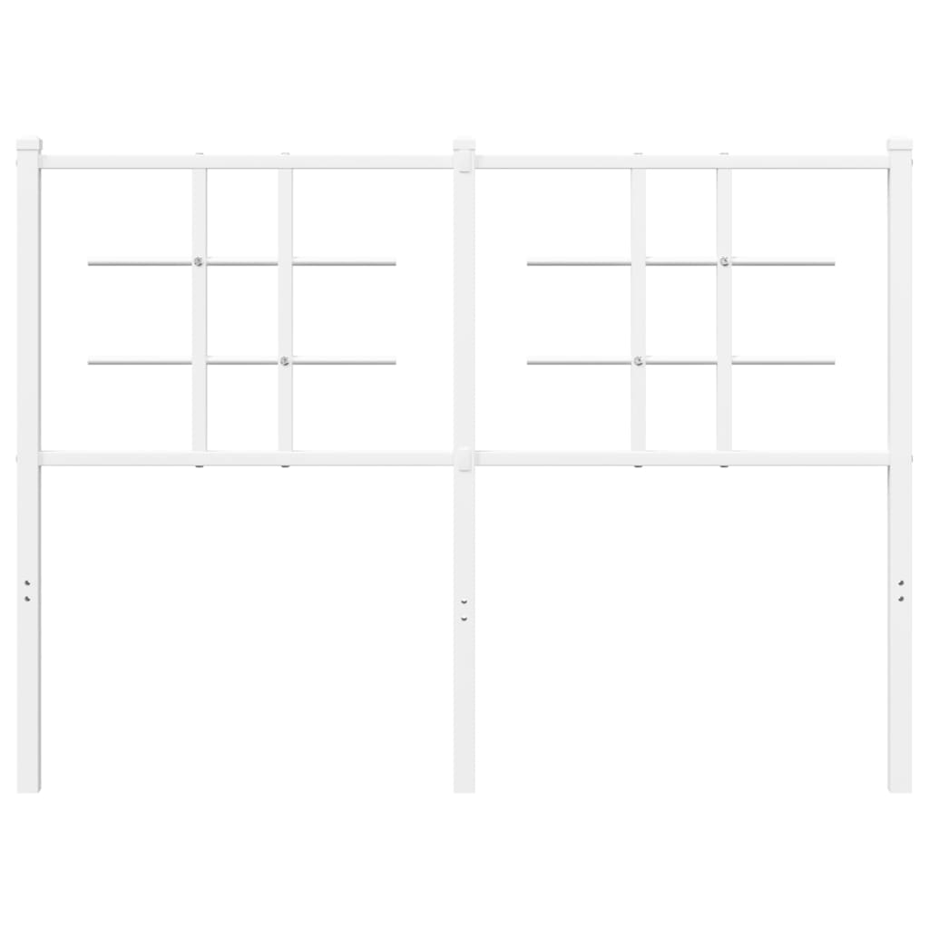 Metal Replace Headboard White 120 cm
