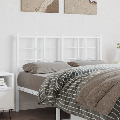 Metal Replace Headboard White 120 cm
