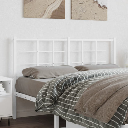 Metal Replace Headboard White 135 cm