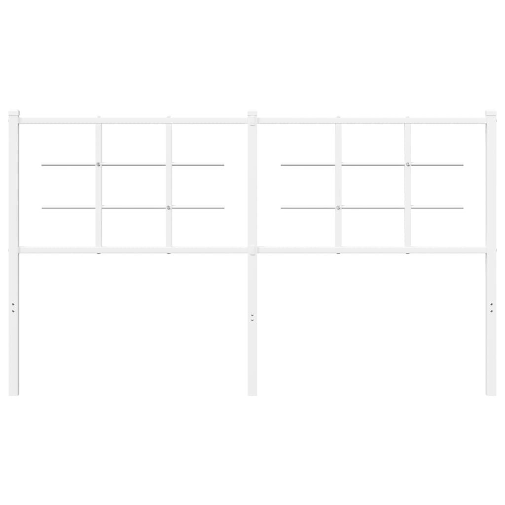 Metal Replace Headboard White 150 cm