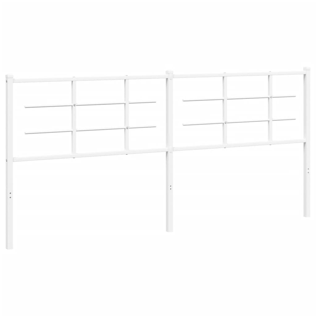 Metal Replace Headboard White 193 cm