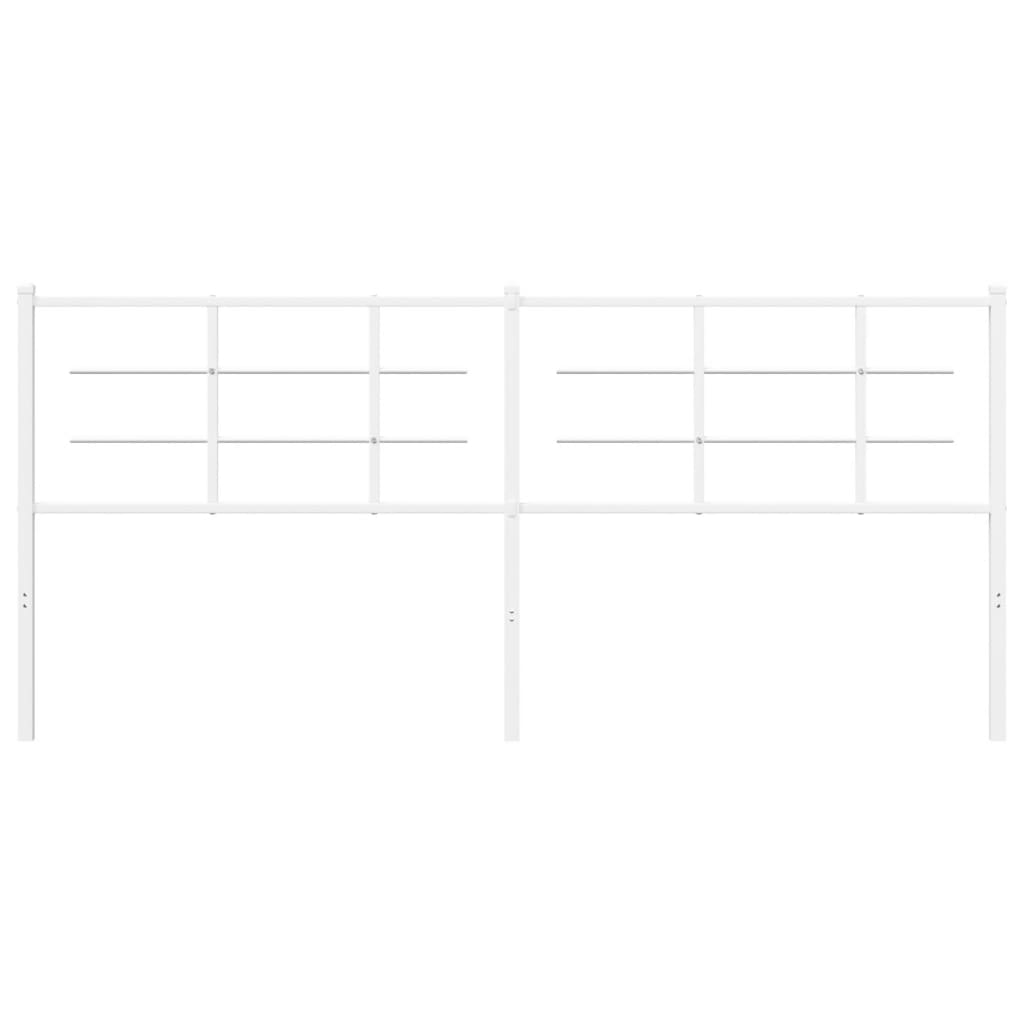 Metal Replace Headboard White 193 cm