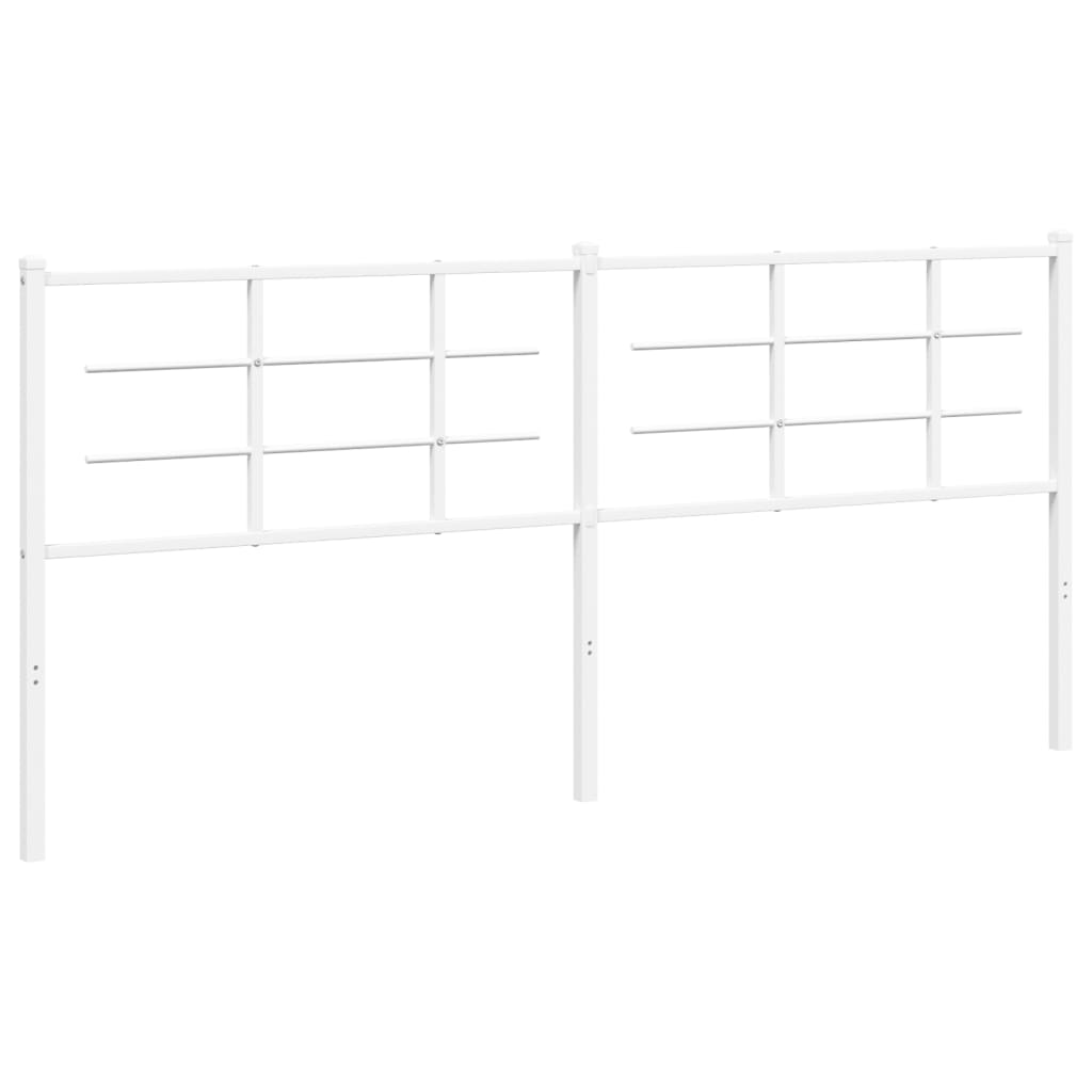 Metal Replace Headboard White 200 cm