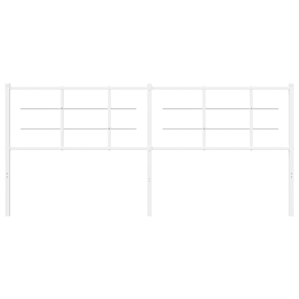 Metal Replace Headboard White 200 cm
