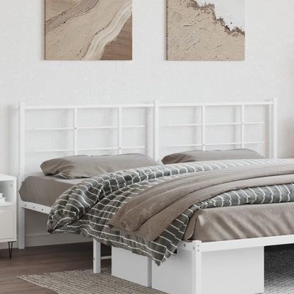 Metal Replace Headboard White 200 cm
