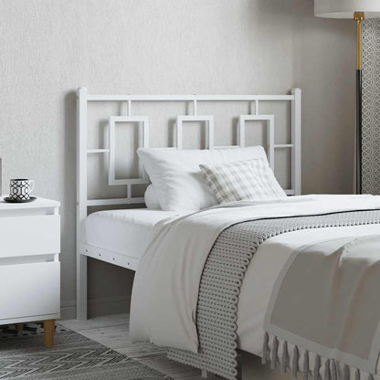 Metal Replace Headboard White 100 cm