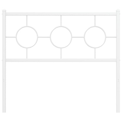 Metal Replace Headboard White 100 cm
