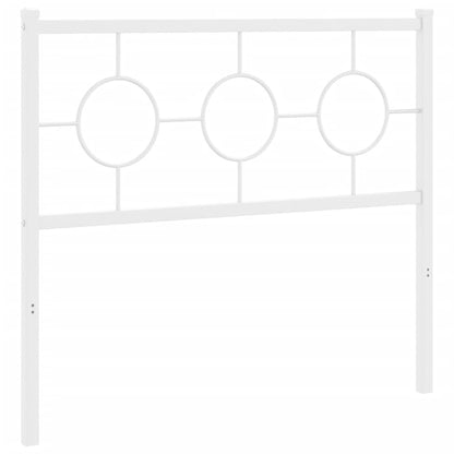 Metal Replace Headboard White 100 cm