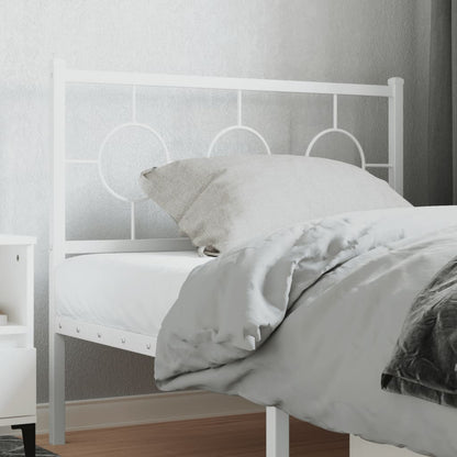 Metal Replace Headboard White 100 cm