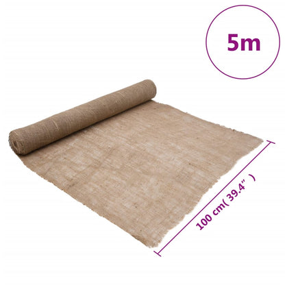 Jute Roll 1x5 m 100% Jute 200 gsm