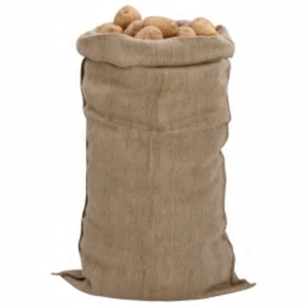 Jute Sacks 30 pcs 65x135 cm 100% Jute 340 gsm