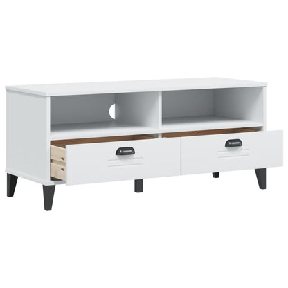 TV Cabinet "VIKEN" White Engineered Wood