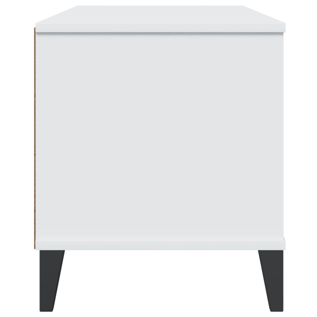 TV Cabinet "VIKEN" White Engineered Wood