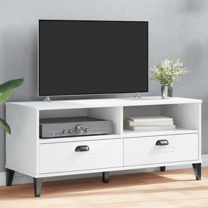 TV Cabinet "VIKEN" White Engineered Wood