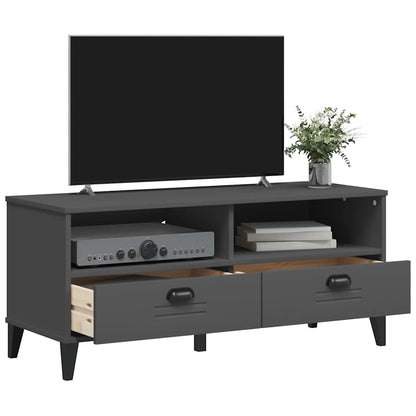 TV Cabinet "VIKEN" Anthracite Grey Engineered Wood