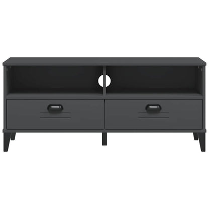 TV Cabinet "VIKEN" Anthracite Grey Engineered Wood