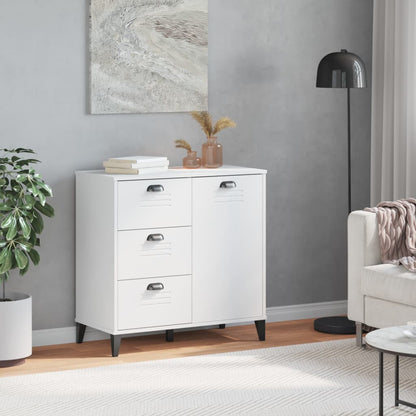 Sideboard "VIKEN" White 80x40x80 cm Engineered Wood