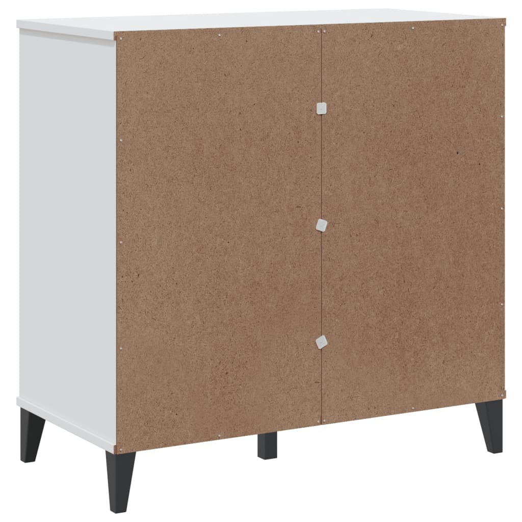 Sideboard "VIKEN" White 80x40x80 cm Engineered Wood