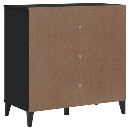 Sideboard "VIKEN" Black 80x40x80 cm Engineered Wood