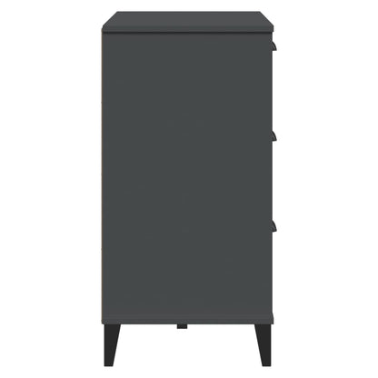 Sideboard "VIKEN" Anthracite Grey 80x40x80 cm Engineered Wood