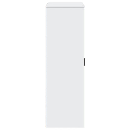 Top for Highboard "VIKEN" White Engineered Wood