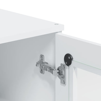 Top for Highboard "VIKEN" White Engineered Wood