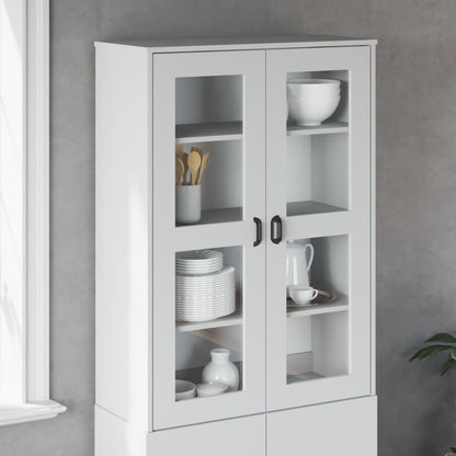 Top for Highboard "VIKEN" White Engineered Wood