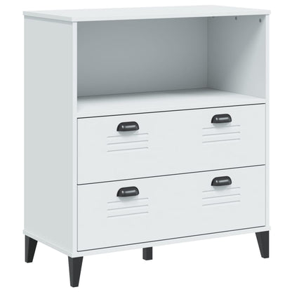 Bookcase "VIKEN" White 80x40x90 cm Engineered Wood