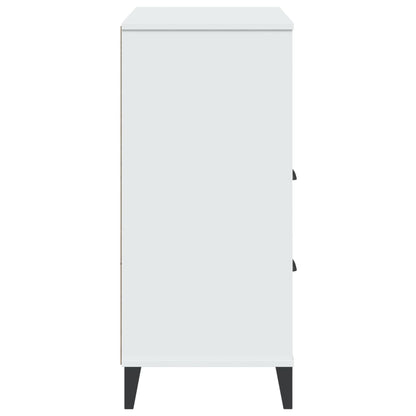 Bookcase "VIKEN" White 80x40x90 cm Engineered Wood