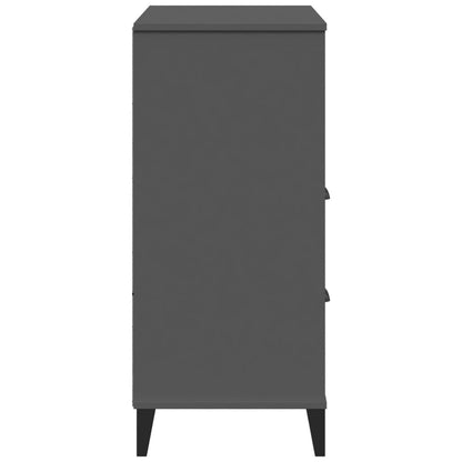 Bookcase "VIKEN" Anthracite Grey 80x40x90 cm Engineered Wood