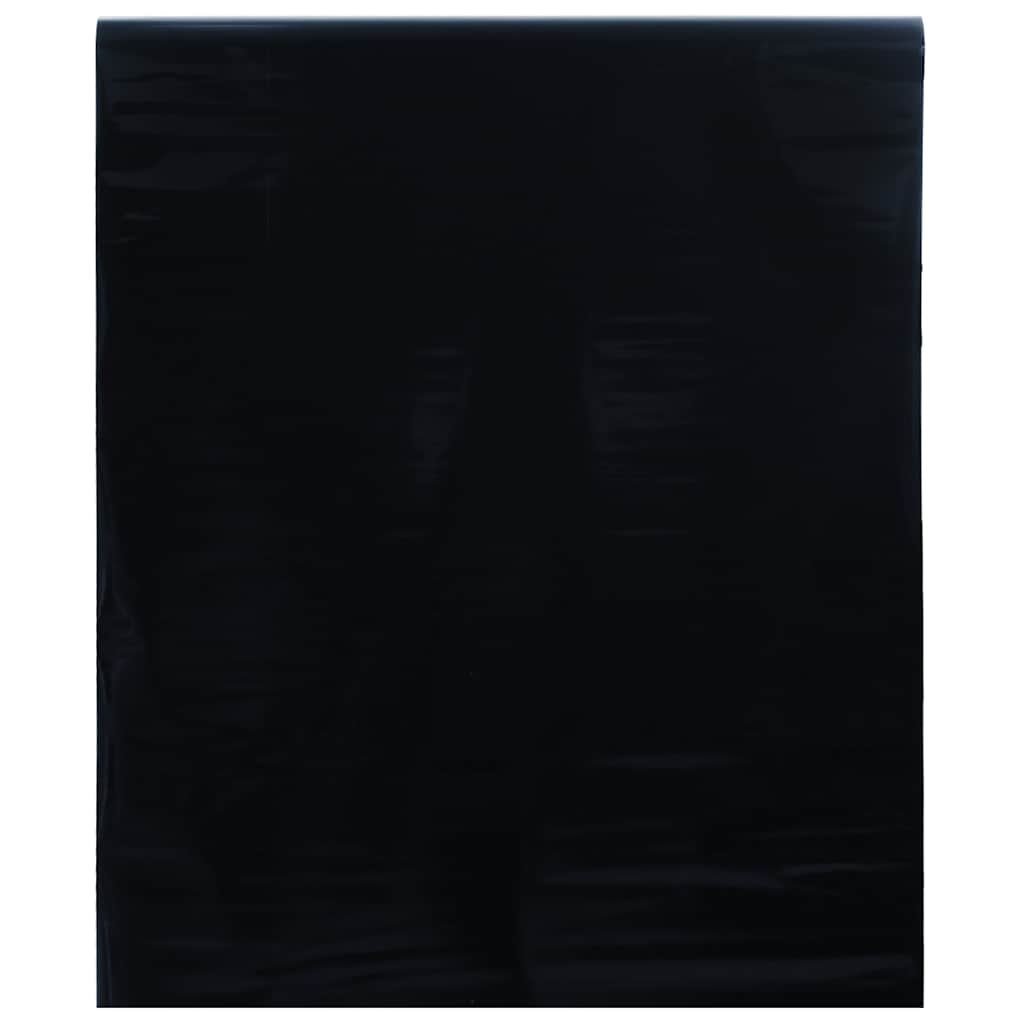 Window Film Static Frosted Black 60x2000 cm PVC