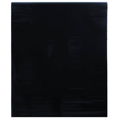Window Film Static Frosted Black 60x2000 cm PVC