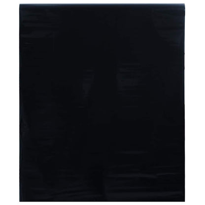 Window Film Static Frosted Black 90x2000 cm PVC