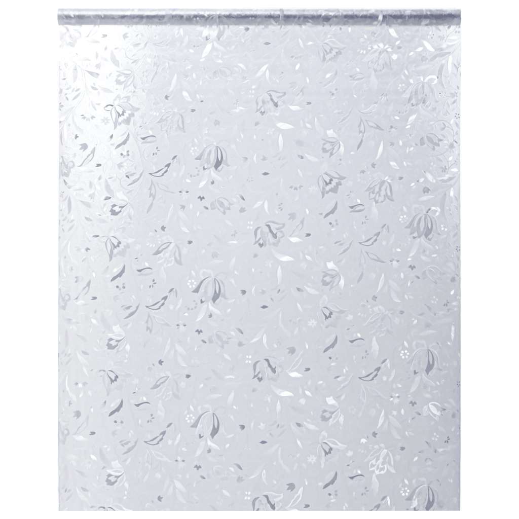 Window Film Frosted Flower Pattern 45x500 cm PVC