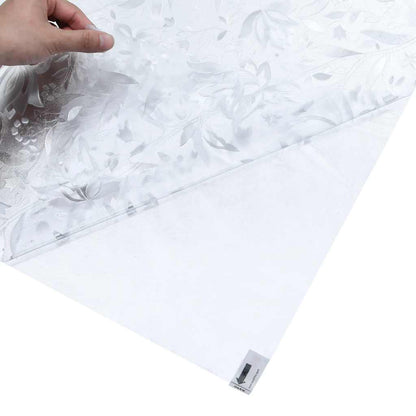 Window Film Frosted Flower Pattern 45x500 cm PVC