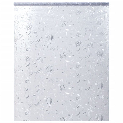 Window Film Frosted Flower Pattern 60x500 cm PVC