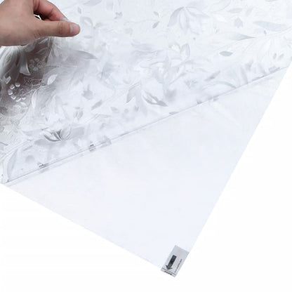 Window Film Frosted Flower Pattern 60x500 cm PVC