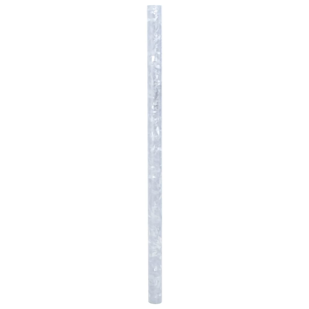 Window Film Frosted Flower Pattern 90x500 cm PVC