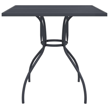 Garden Dining Set | Anthracite | Expanded metal mesh | 5 Piece Set