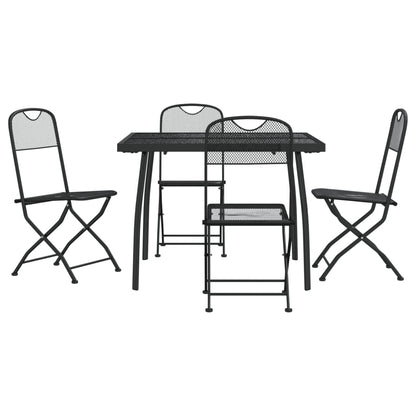 Garden Dining Set | Anthracite | Metal with e-coating finish | Medium