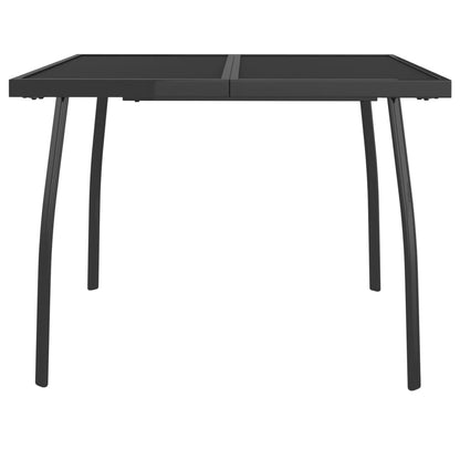 Garden Dining Set | Anthracite | Metal with e-coating finish | Medium