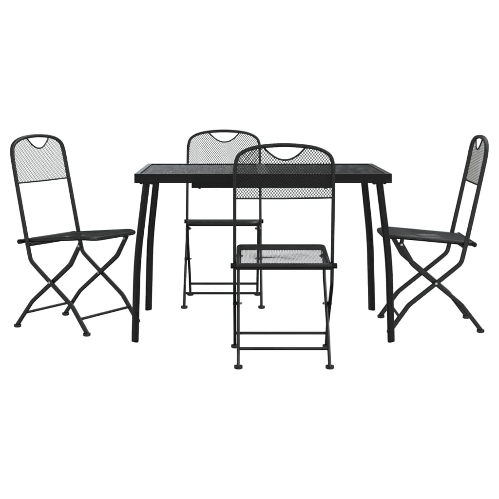 Garden Dining Set | Anthracite | Expanded metal mesh with e-coating
