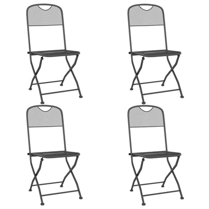 Garden Dining Set | Anthracite | Expanded metal mesh with e-coating