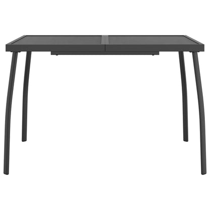 Garden Dining Set | Anthracite | Expanded metal mesh with e-coating