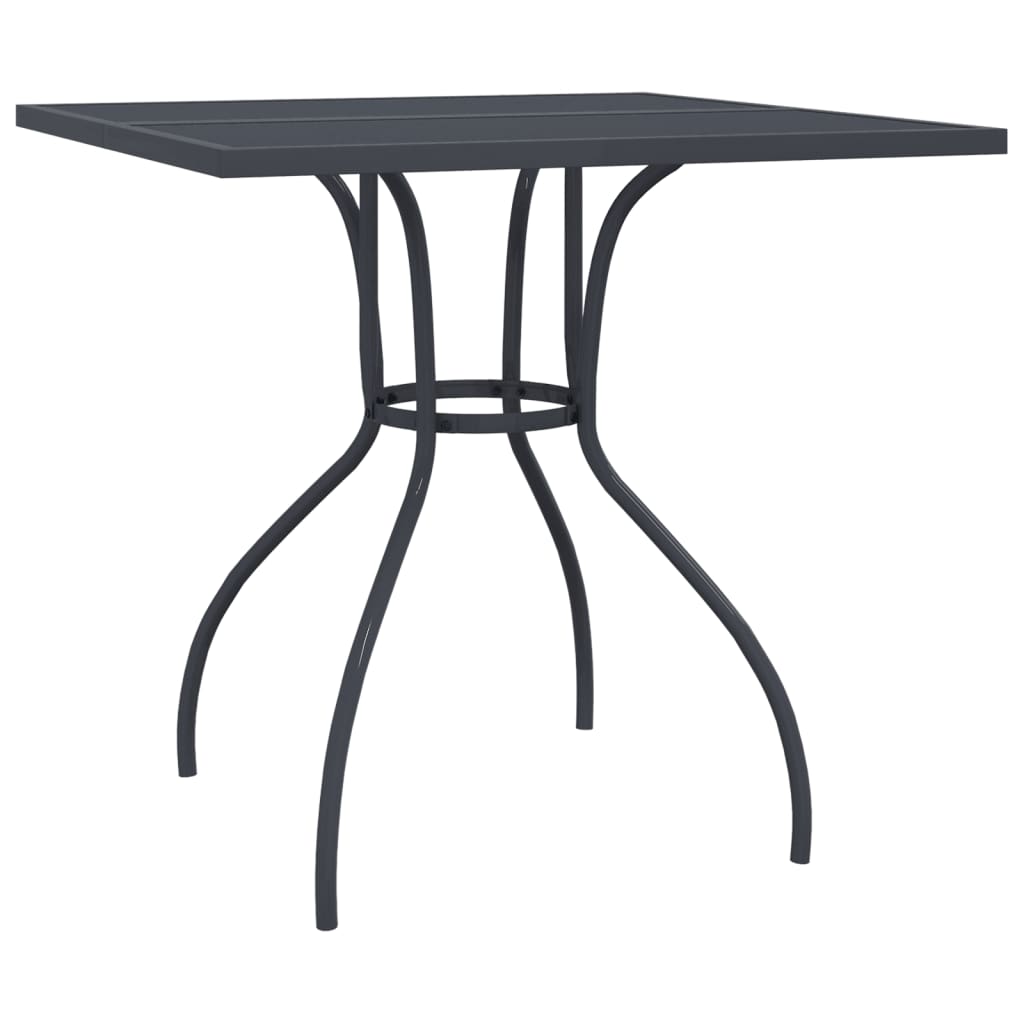 Garden Dining Set | Anthracite | Metal Mesh | Medium | Foldable