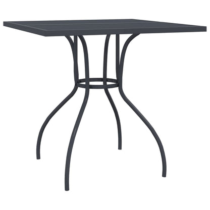Garden Dining Set | Anthracite | Metal Mesh | Medium | Foldable