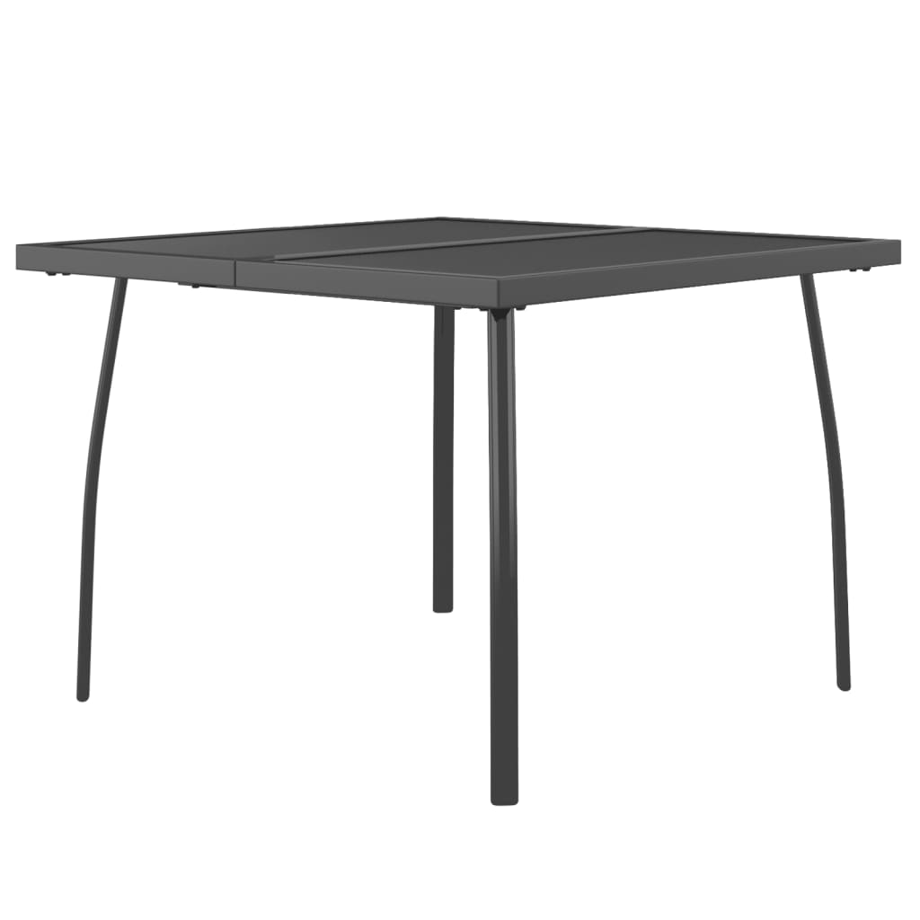 Garden Dining Set | Anthracite | Metal | 5 Piece Set