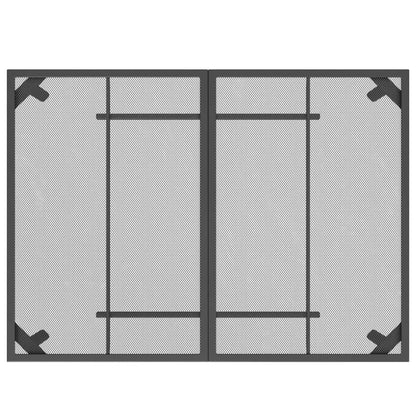 Garden Dining Set | Anthracite | Metal mesh | Standard for outdoor dining