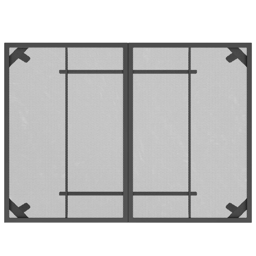 Garden Dining Set | Anthracite | Metal Mesh | Large | Foldable